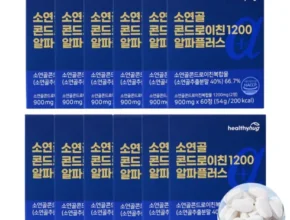 가성비최고 소연골 콘드로이친 1200 알파플러스 12개월분 베스트10
