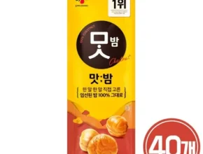가성비좋은 CJ제일제당 맛밤 50g 40봉 최저가정보