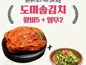 꼭 써봐야하는 도미솔 맛있는 김치 4종 10kg 추천상품8