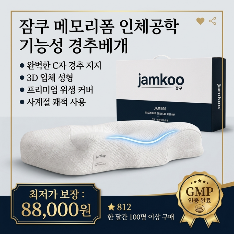 경추 지지해 주는 편안한 어르신 수면 베개 추천 BEST