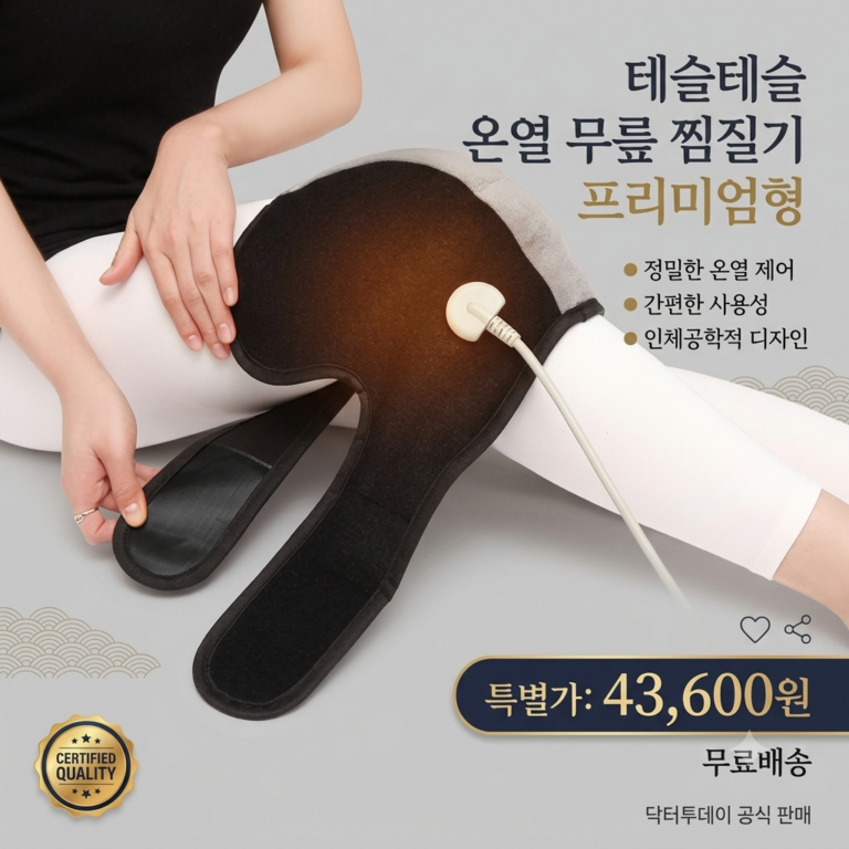 부모님 선물용 관절염 시니어 온열 무릎 보호대 추천 BEST